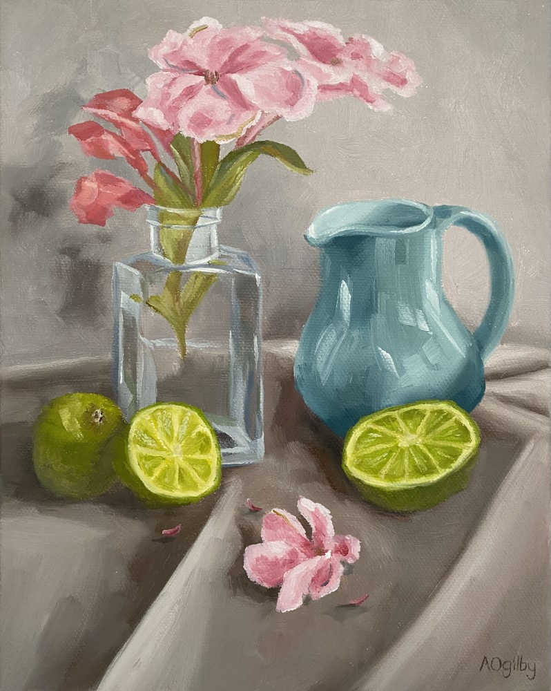 Floral With Limes